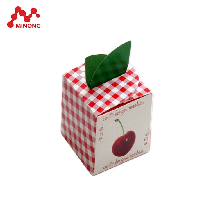 Cutie cadou pentru biscuiti cu hartie de arta
